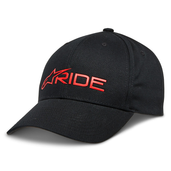 Sapca ALPINESTARS RIDE 3.0 Hat Negru/Rosu, 3