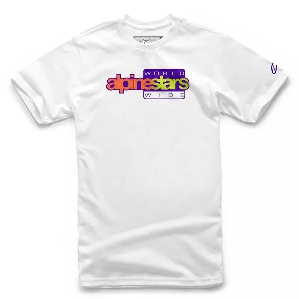 Tricou ALPINESTARS WORLD WIDE AGAIN Negru S, 6