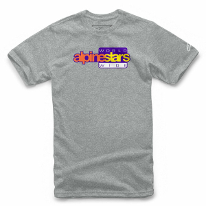 Tricou ALPINESTARS WORLD WIDE AGAIN Negru S