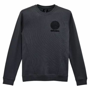 Bluza ALPINESTARS SPIRAL CREW Fleece S Gri carbune, 11