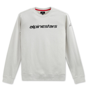 Bluza ALPINESTARS LINEAR CREW Fleece Negru/Alb L, 4