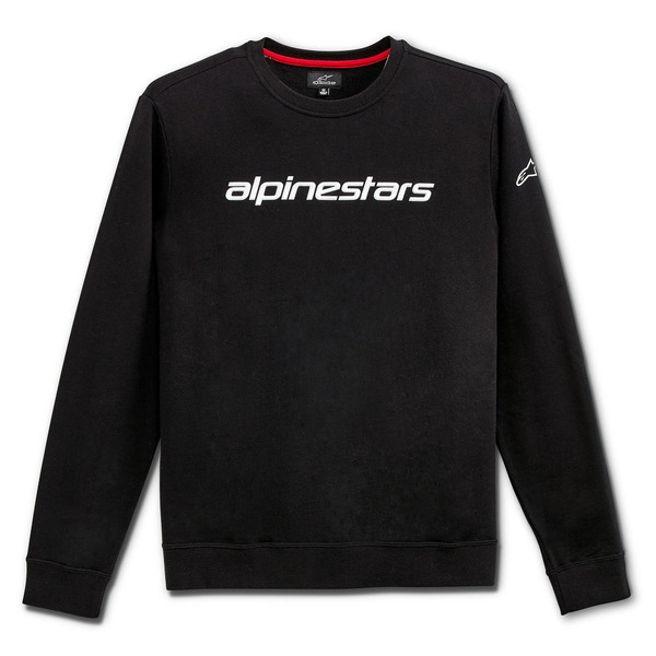 Bluza ALPINESTARS LINEAR CREW Fleece L Maro/Negru, 2