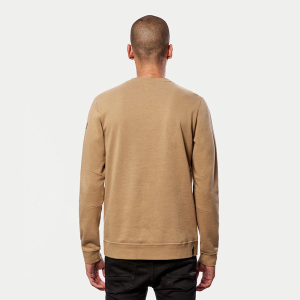 Bluza ALPINESTARS LINEAR CREW Fleece L Maro/Negru, 4
