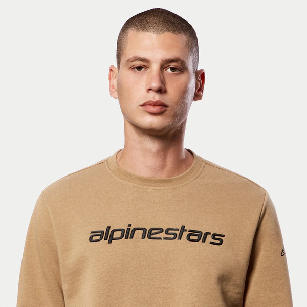 Bluza ALPINESTARS LINEAR CREW Fleece XL Maro/Negru, 5