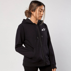 Hanorac dama ALPINESTARS WOMEN'S AGELESS CHEST Negru/Alb XS, 3