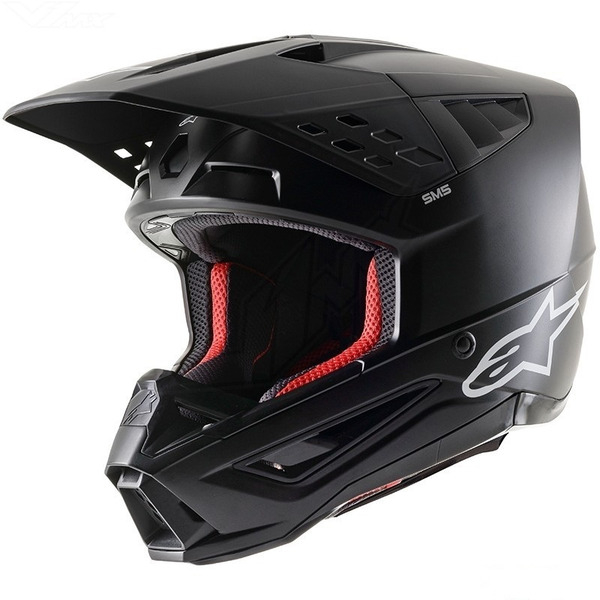 Casca cross-enduro Alpinestars Supertech S-M5 SOLID ECE 22.06 XXL Negru mat, 2