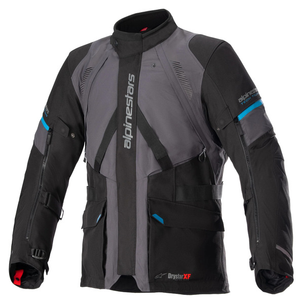 Geaca textil impermeabila Alpinestars MONTEIRA DRYSTAR XF S Gri inchis/Negru/Albastru, 7