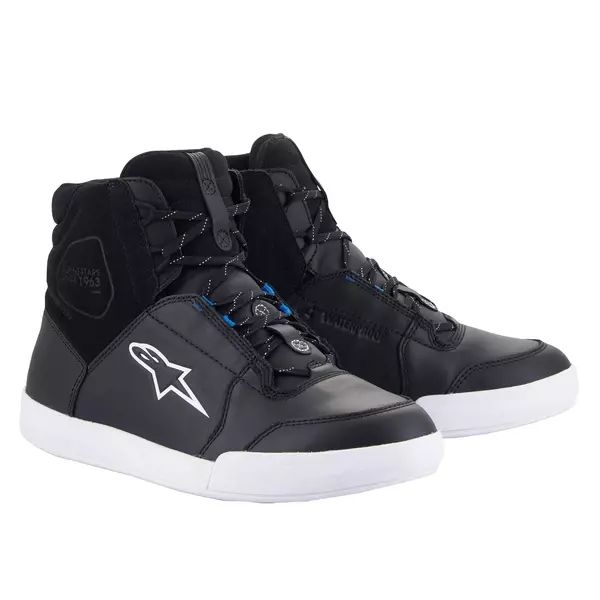 Ghete moto impermeabile ALPINESTARS CHROME DRYSTAR 39 Negru/Gri/Galben fluo, 3