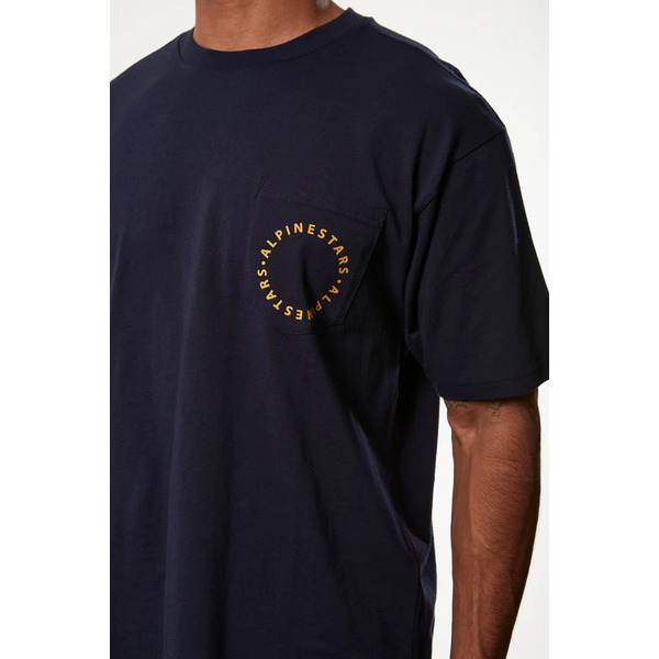 Tricou ALPINESTARS RADIUS SS KNIT M Albastru inchis, 4