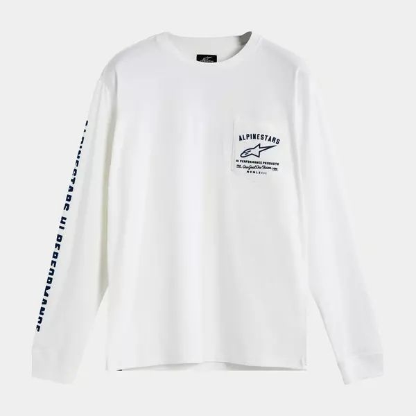 Bluza ALPINESTARS REP LS S Alb, 5