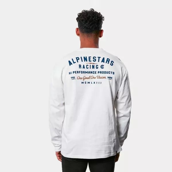 Bluza ALPINESTARS REP LS S Alb, 8