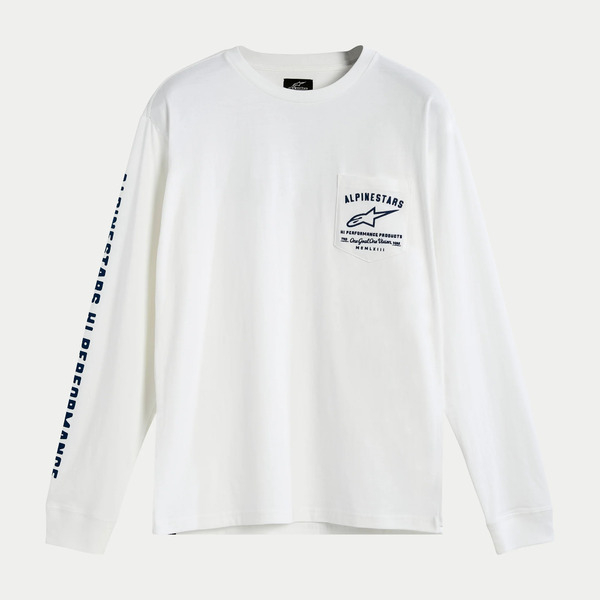 Bluza ALPINESTARS REP LS M Alb, 5