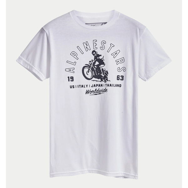 Tricou ALPINESTARS SANDER XL Alb, 4