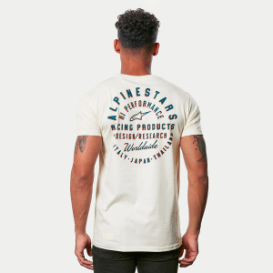 Tricou ALPINESTARS CAPPED S Verde military, 8