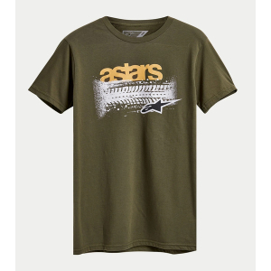 Tricou ALPINESTARS BURNOUT M Verde military, 5