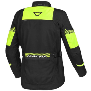 Geaca textil impermeabila touring/adventure MACNA ASPIRE M Negru/Gri deschis/Albastru, 7