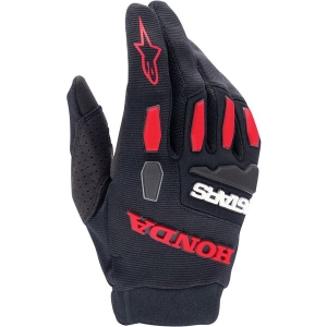 Manusi cross-enduro ALPINESTARS HONDA FULL BORE S Negru/Rosu, 3