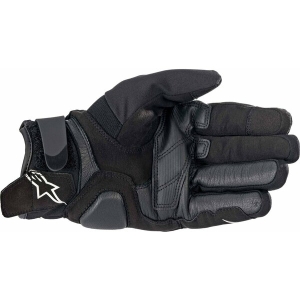 Manusi de piele sport impermeabile ALPINESTARS SMX-1 Drystar Negru/Alb XL, 4