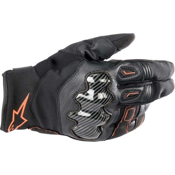 Manusi de piele sport impermeabile ALPINESTARS SMX-1 Drystar XL Negru/Negru, 7