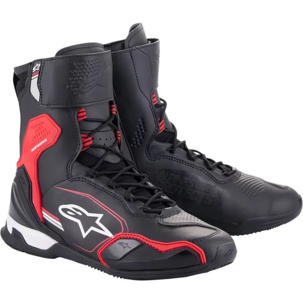 Ghete moto sport/touring ALPINESTARS SUPERFASTER Negru/Rosu/Alb 43.5, 5