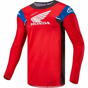Tricou cross-enduro ALPINESTARS HONDA RACER ICONIC Rosu S