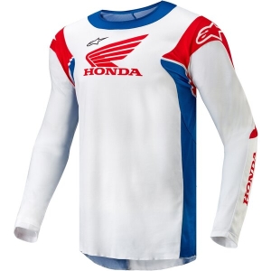 Tricou cross-enduro ALPINESTARS HONDA RACER ICONIC M Negru/Rosu, 14