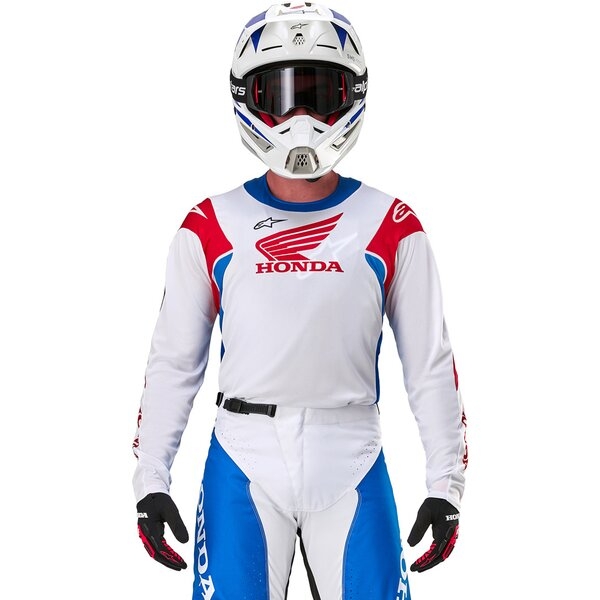 Tricou cross-enduro ALPINESTARS HONDA RACER ICONIC Rosu L, 9