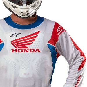 Tricou cross-enduro ALPINESTARS HONDA RACER ICONIC Rosu L, 7