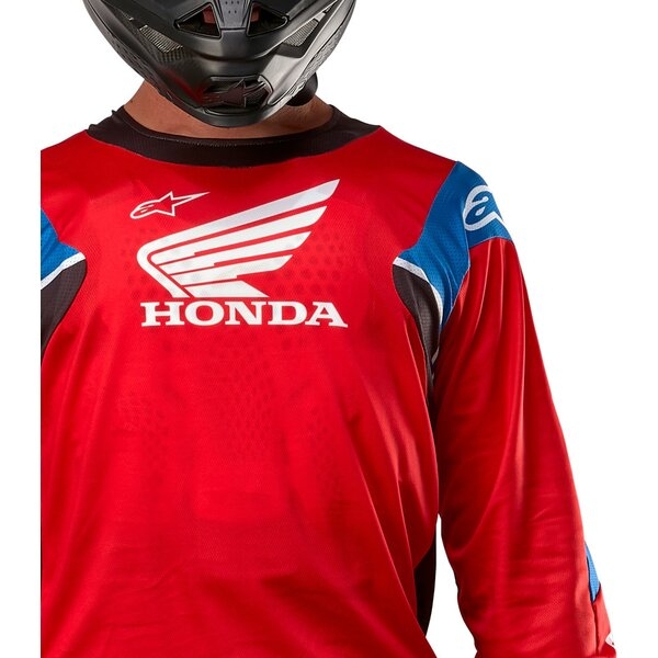 Tricou cross-enduro ALPINESTARS HONDA RACER ICONIC XL Negru/Rosu, 12