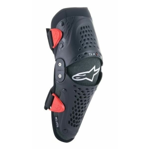 Protectii genunchi copii ALPINESTARS SX-1 V2 YOUTH S/M Negru/Rosu, 5