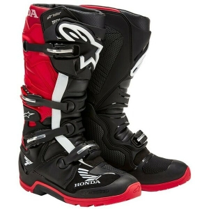 Cizme cross-enduro Alpinestars HONDA TECH 7 ENDURO DRYSTAR 42 Negru/Alb/Albastru/Rosu, 8