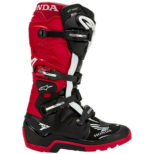 Cizme cross-enduro Alpinestars HONDA TECH 7 ENDURO DRYSTAR 43 Negru/Alb/Albastru/Rosu, 8