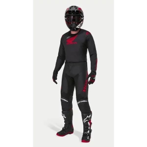 Pantaloni cross-enduro ALPINESTARS HONDA RACER ICONIC 30 Negru/Rosu, 6