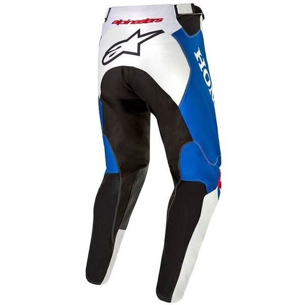Pantaloni cross-enduro ALPINESTARS HONDA RACER ICONIC 32 Alb/Albastru/Rosu, 7