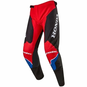 Pantaloni cross-enduro ALPINESTARS HONDA RACER ICONIC 40 Negru/Rosu, 2