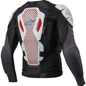 Armura de protectie ALPINESTARS HONDA BIONIC PLUS V2 M Negru/Alb/Rosu, 3