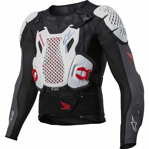 Armura de protectie ALPINESTARS HONDA BIONIC PLUS V2 XXL Negru/Alb/Rosu, 2