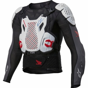 Armura de protectie ALPINESTARS HONDA BIONIC PLUS V2 XXL Negru/Alb/Rosu, 3