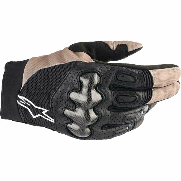 Manusi de piele vara Alpinestars MEGAWATT V2 Negru XXL, 2