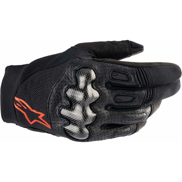 Manusi de piele vara Alpinestars MEGAWATT V2 S Negru/Bej, 8