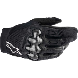 Manusi de piele vara Alpinestars MEGAWATT V2 XL Negru/Bej, 3