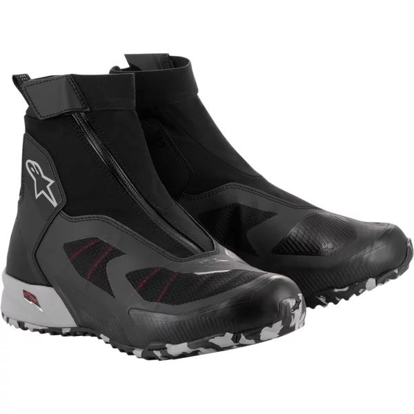 Ghete moto impermeabile ALPINESTARS CR-8 GORE-TEX® 39 Negru/Gri/Rosu, 14