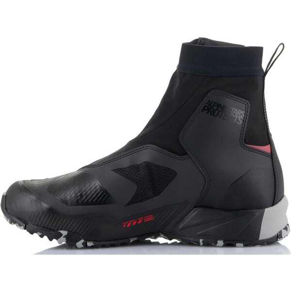 Ghete moto impermeabile ALPINESTARS CR-8 GORE-TEX® Negru/Gri/Rosu 45.5, 7
