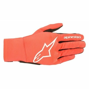 Manusi de vara copii ALPINESTARS REEF L Rosu fluo/Alb