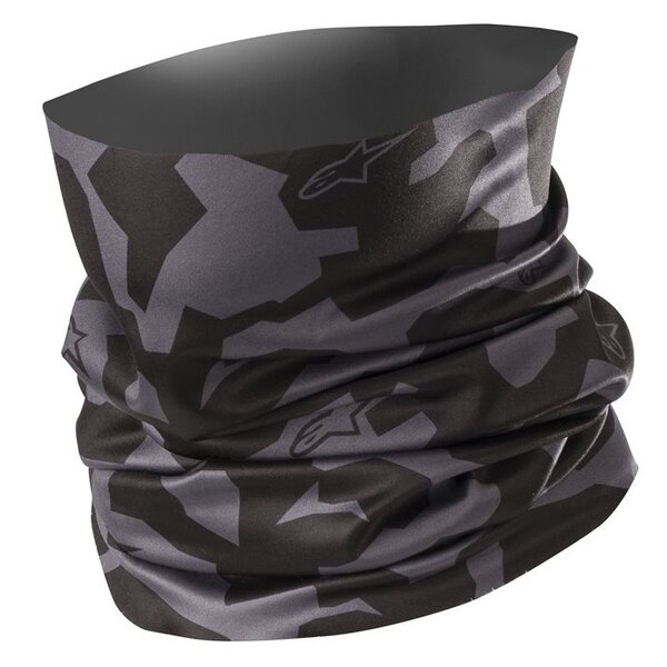 Protectie gat Alpinestars CAMO Neck Tube Negru/Antracit, 4