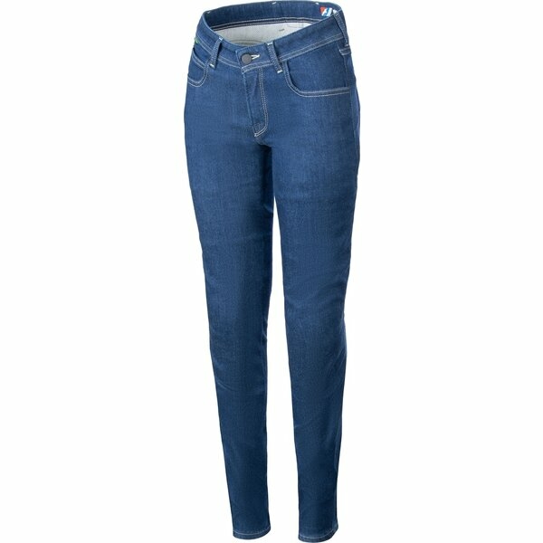 Jeansi moto dama ALPINESTARS STELLA DAISY V3 Albastru 27