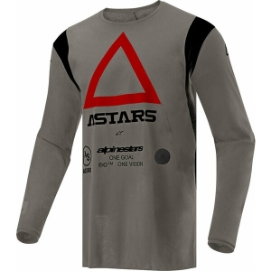 Tricou cross-enduro ALPINESTARS TECHDURA Rosu S, 4
