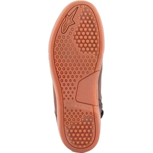 Ghete moto impermeabile ALPINESTARS CHROME CRAFTED DRYSTAR 40 Maro, 4