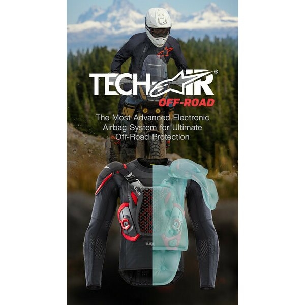 Vesta airbag ALPINESTARS TECH-AIR® OFF-ROAD M Negru/Rosu, 8