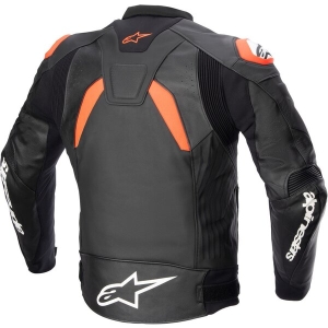 Geaca de piele ALPINESTARS GP PLUS V4 Negru/Alb 52, 8